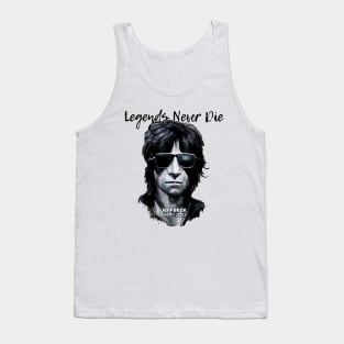 Jeff Beck No. 10: Legends Never Die, Rest In Peace 1944 - 2023 (RIP) Tank Top